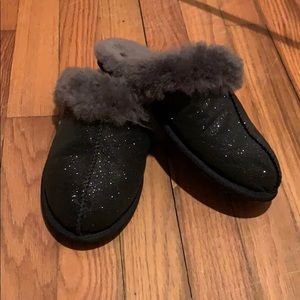 Sparkly Ugg Slides